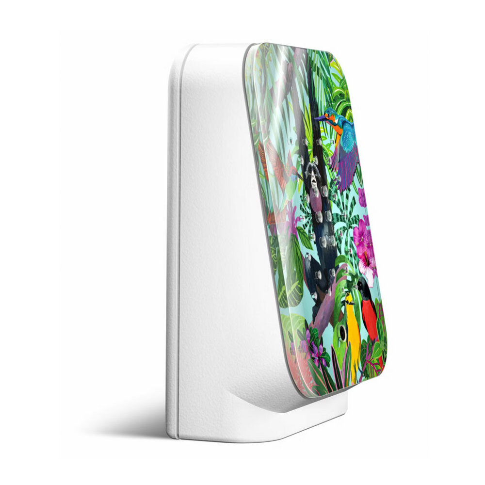 Zwitscherbox - Junglebox met Exotische Geluiden in 5 kleuren