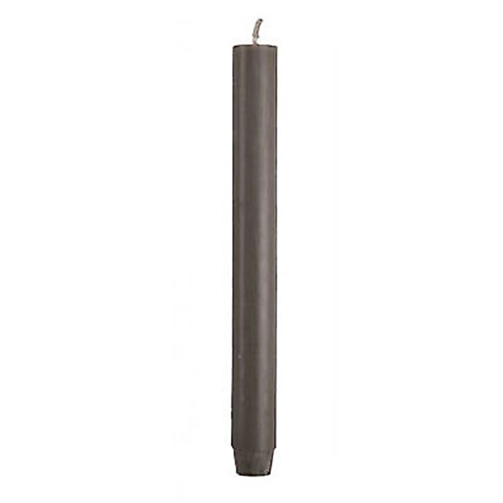 Rustik Lys - Dinerkaars Donker Linnen 2.6x30cm met Taps Toelopende Onderzijde