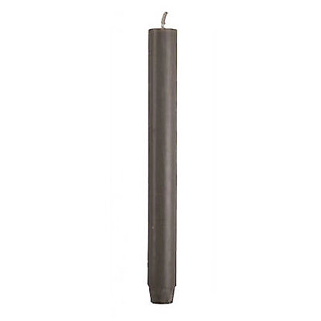 Rustik Lys - Dinerkaars Donker Linnen 2.6x30cm met Taps Toelopende Onderzijde
