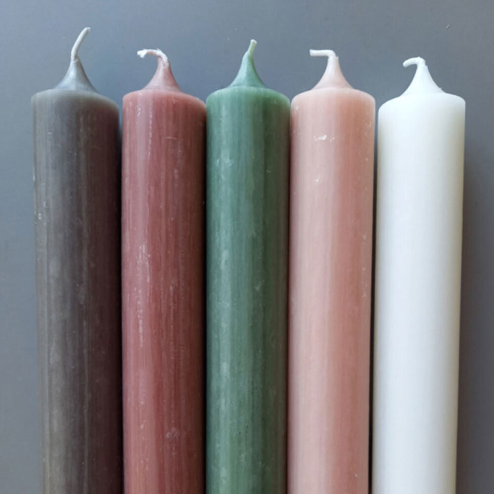 Rustik Lys - Diner Kaars Ivoor Wit 3.2x20cm