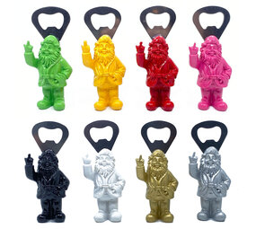 Melting Pot - Flesopener Kabouter F*ck You 9cm in 8 kleuren
