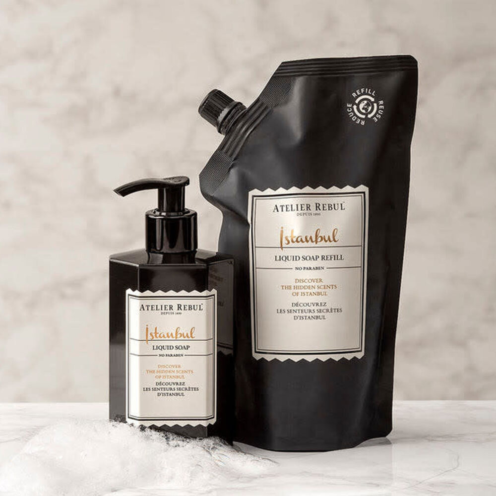 Atelier Rebul - Istanbul Vloeibare Handzeep 500ml navulling Atelier Rebul - Istanbul Vloeibare Handzeep 500ml navulling