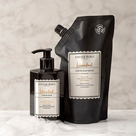 Atelier Rebul - Istanbul Vloeibare Handzeep 500ml navulling Atelier Rebul - Istanbul Vloeibare Handzeep 500ml navulling