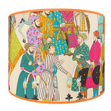 Melting Pot - Lampenkap Dara Multicolor op Beige B40xH30cm Melting Pot - Lampenkap Dara Multicolor op Beige B40xH30cm