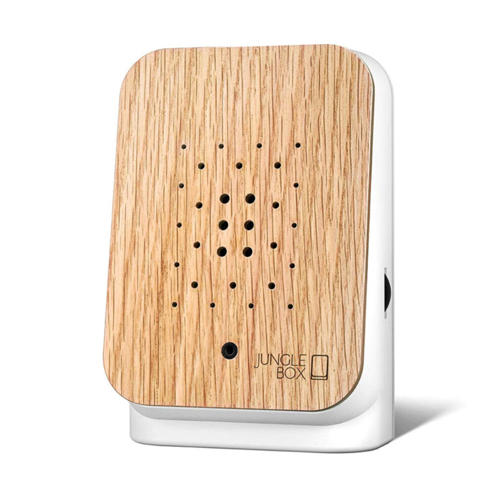 Zwitscherbox - Junglebox Oplaadbare Geluidsbox met Bewegingssensor en Exotische Natuurgeluiden – 6 Varianten Zwitscherbox - Junglebox Oplaadbare Geluidsbox met Bewegingssensor en Exotische Natuurgeluiden – 6 Varianten
