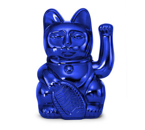 Donkey - Lucky Cat Cosmic Shiny Blue 10x15cm
