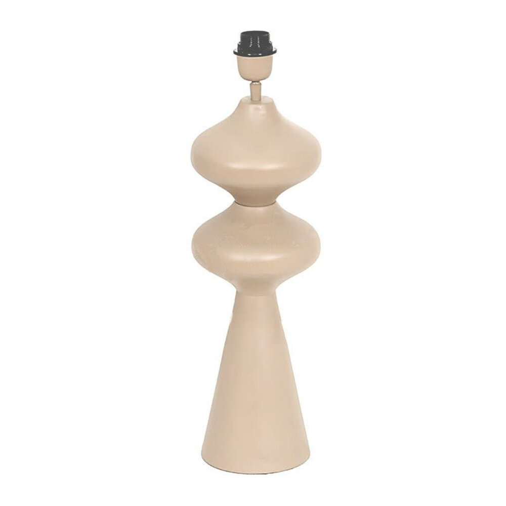 Colmore - Tafel Lamp Voet Beige Aluminium 18x62cm