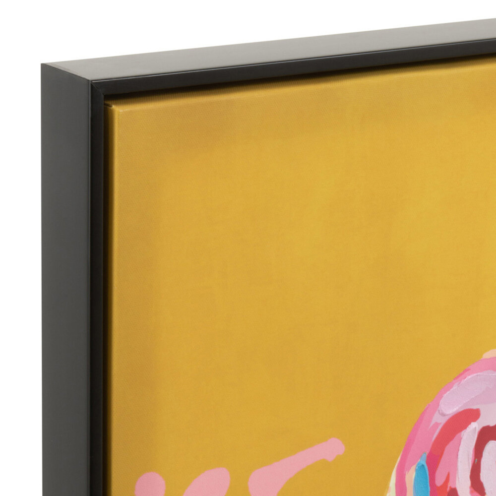 Melting Pot - Schilderij Graffiti Vrouw met Bloemen Canvas 100x100cm Melting Pot - Schilderij Graffiti Vrouw met Bloemen Canvas 100x100cm