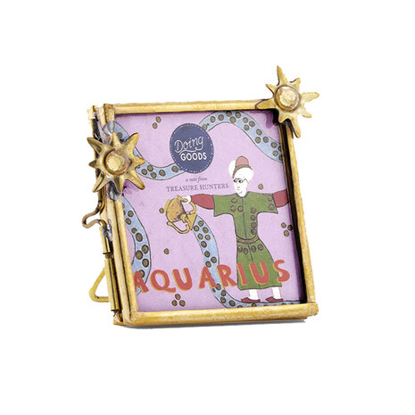 Doing Goods - Fotolijstje Sterrenbeeld Waterman Messing 6x7cm foto 5x5cm Doing Goods - Fotolijstje Sterrenbeeld Waterman Messing 6x7cm foto 5x5cm