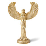 Doing Goods - Kandelaar Phoenix / Godin Isis Messing 23x30cm Doing Goods - Kandelaar Phoenix / Godin Isis Messing 23x30cm