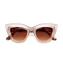 Zonnebril CLAUDIA Big Cat-Eye Pink Havana OK013-PH