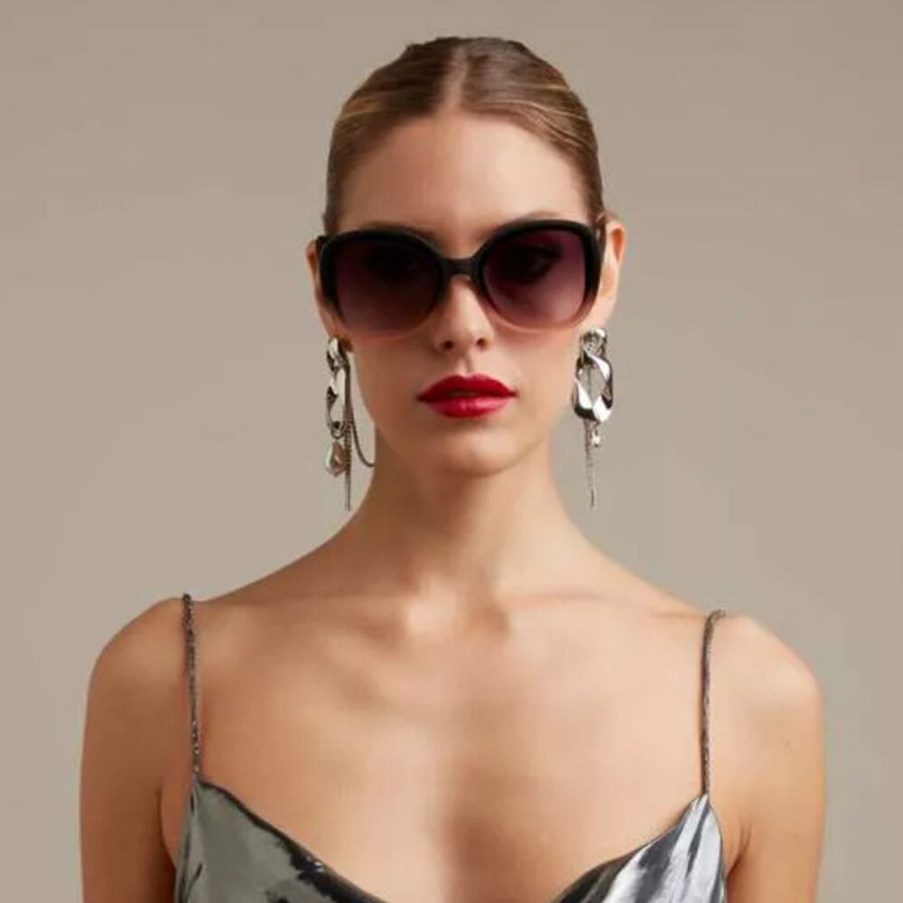 Okkia - Zonnebril ANNA Butterfly Black Pink OK019-BP