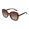 Okkia - Zonnebril ANNA Butterfly Classic Havana met Bruine Gradient Lenzen en Veerpoten OK019-CH Okkia - Zonnebril ANNA Butterfly Classic Havana met Bruine Gradient Lenzen en Veerpoten OK019-CH
