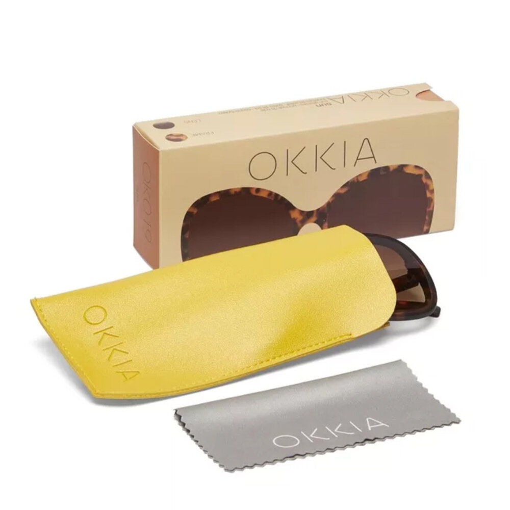 Okkia - Zonnebril ANNA Butterfly Classic Havana OK019-CH