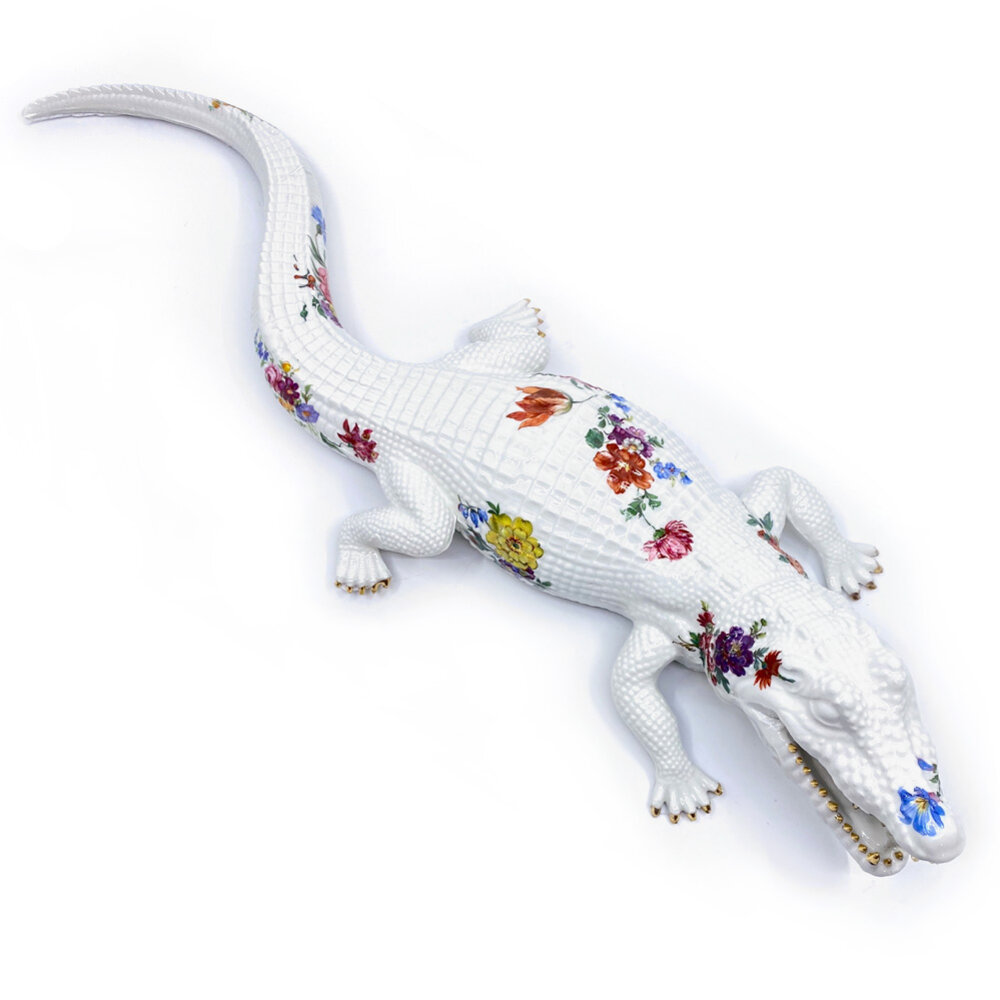 Lammers en Lammers - Krokodoko Bloemen Porselein 50cm