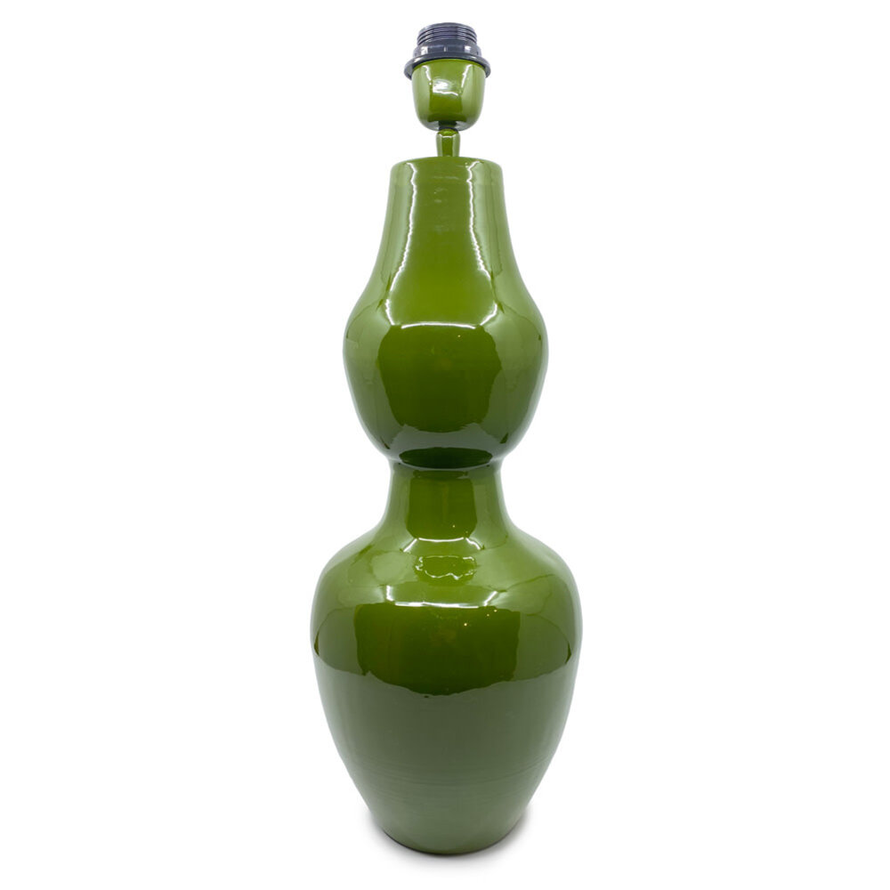 Colmore - Tafel Lamp Voet Mos Groen Metaal 20x55cm