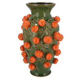 Melting Pot - Vaas Mandarijnen Groen Aardewerk 24x38cm Melting Pot - Vaas Mandarijnen Groen Aardewerk 24x38cm