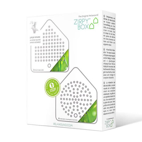 Zwitscherbox - Zirpyboxen Weidegeluid Stereo Set/2 in 2 kleuren