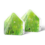 Zwitscherbox - Zirpyboxen Weidegeluid Stereo Set/2 in 2 kleuren Zwitscherbox - Zirpyboxen Weidegeluid Stereo Set/2 in 2 kleuren