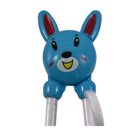 Melting Pot - Kinder Chopsticks met Konijn Blauw 22cm