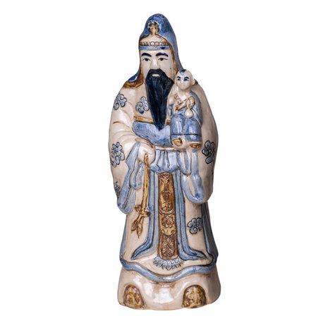 Melting Pot - Beelden Chinese Goden Feng Shui Aardewerk 15x39cm Melting Pot - Beelden Chinese Goden Feng Shui Aardewerk 15x39cm