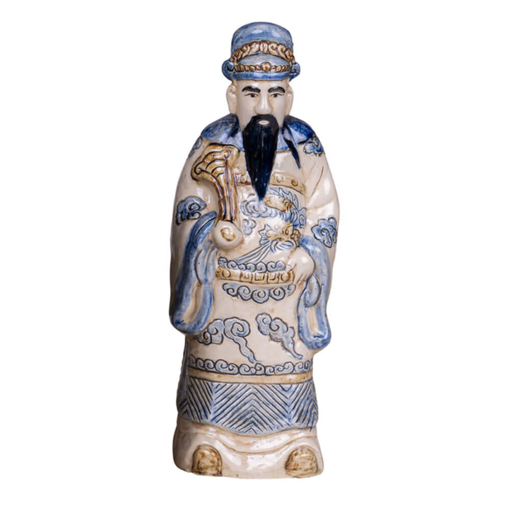 Melting Pot - Beelden Chinese Goden Feng Shui Aardewerk 15x39cm Melting Pot - Beelden Chinese Goden Feng Shui Aardewerk 15x39cm