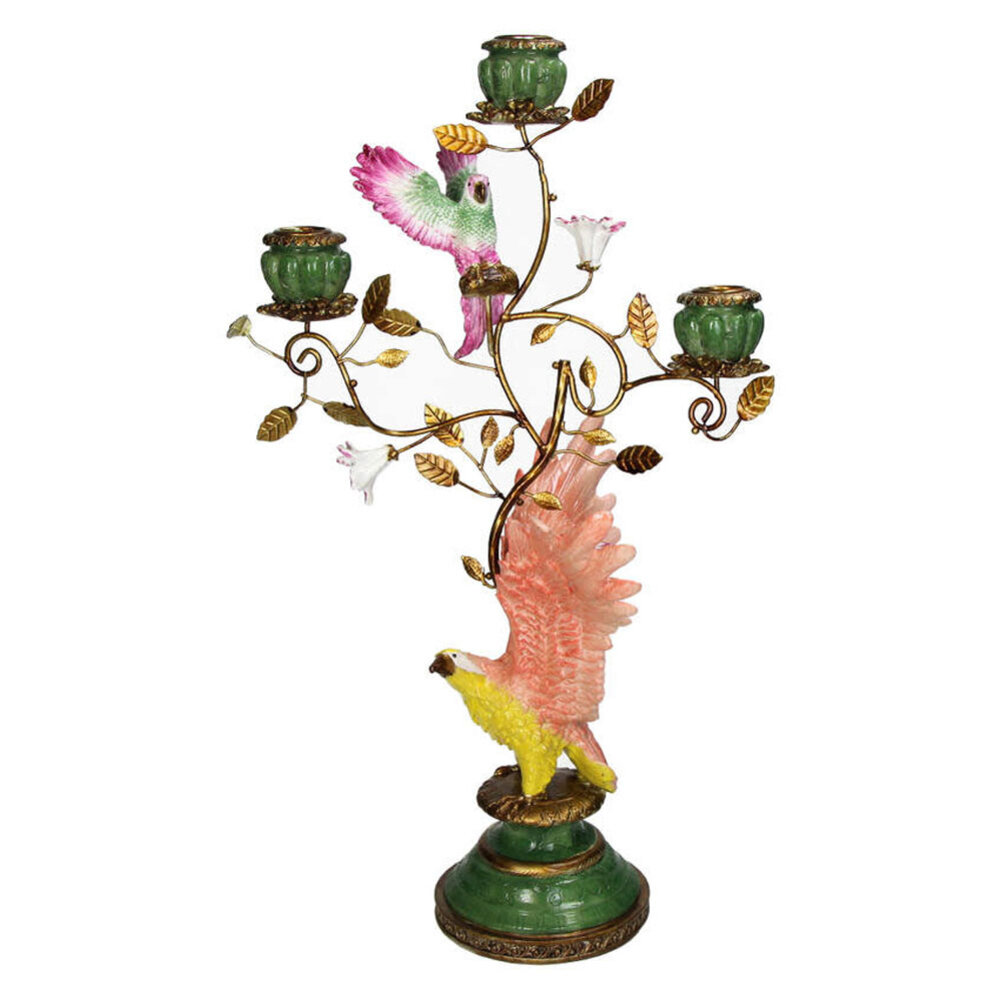 Melting Pot - Kandelaar Adelaar Multicolor Metaal 27x46cm 3 armen