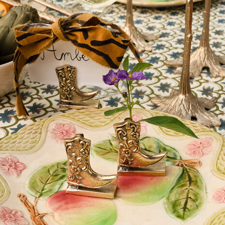 Doing Goods - Kaart & Foto Houder Dallas Laars Messing 5x4cm