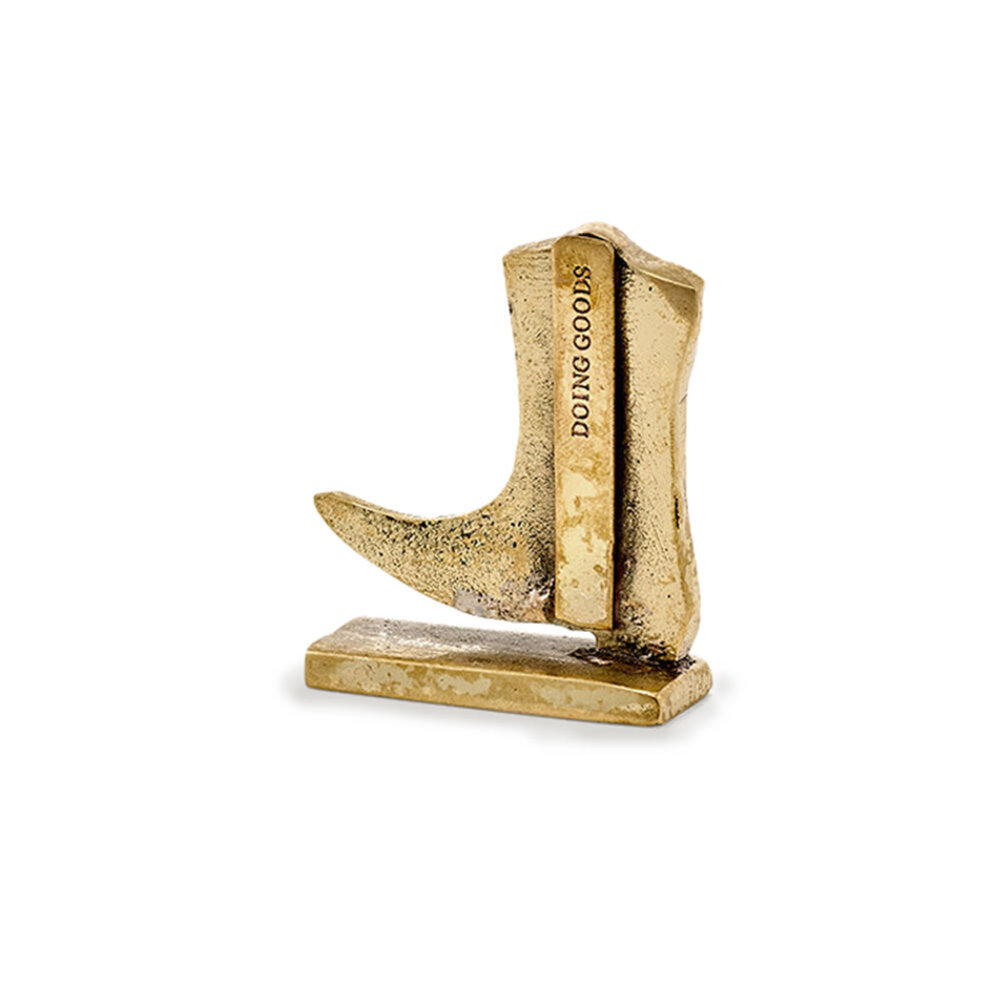 Doing Goods - Kaart & Foto Houder Dallas Laars Messing 5x4cm