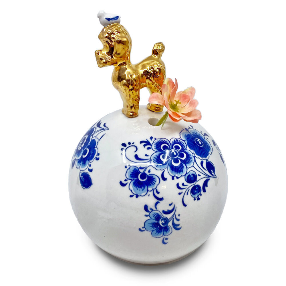 Lammers en Lammers - Poedel Vaas Groot 25cm