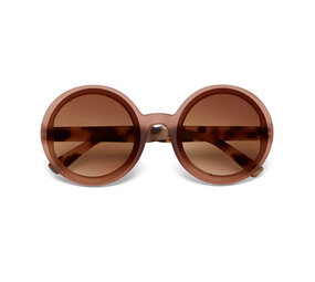 Okkia - Zonnebril MONICA Round Pink Havana OK014-PH Okkia - Zonnebril MONICA Round Pink Havana OK014-PH