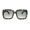 Okkia - Zonnebril ALESSIA Square Havana Green OK027-KH Okkia - Zonnebril ALESSIA Square Havana Green OK027-KH