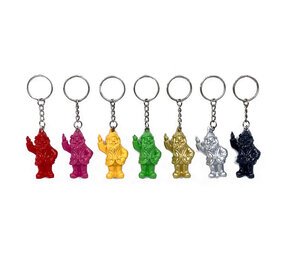Melting Pot - Sleutelhanger Kabouter Fuck You 9cm verschillende kleuren Melting Pot - Sleutelhanger Kabouter Fuck You 9cm verschillende kleuren