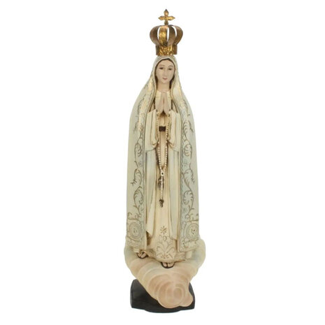 Melting Pot - Beeld Maria - Lady of Fatima Beige 13x43cm