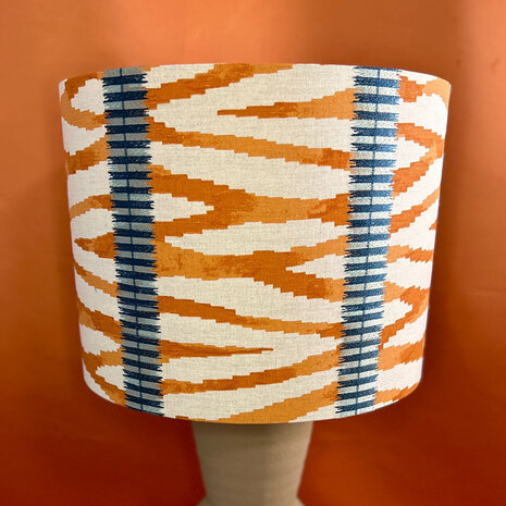 Melting Pot - Lampenkap Wilder Oranje Beige 40x30cm