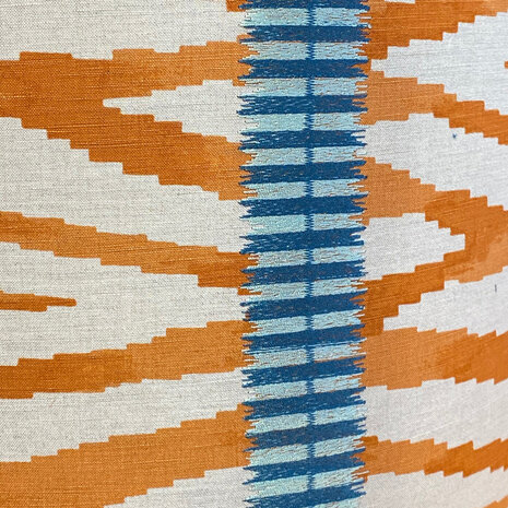 Melting Pot - Lampenkap Wilder Oranje Beige 40x30cm