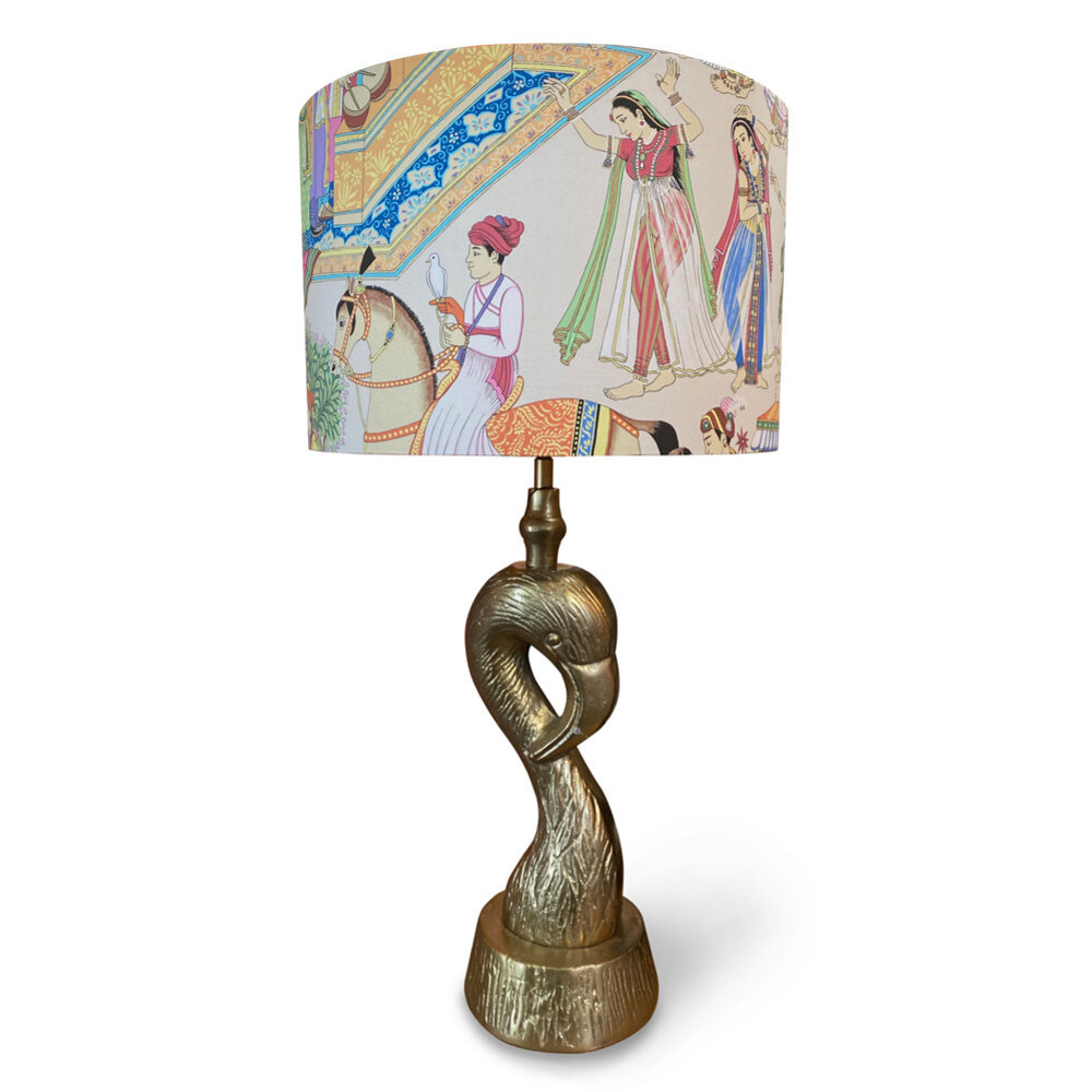 Melting Pot - Lampenkap Kalinda Multicolor Beige 40x40cm