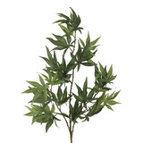 Melting Pot - Kunstbloem Maple Leaf Groen Tak 88cm Melting Pot - Kunstbloem Maple Leaf Groen Tak 88cm