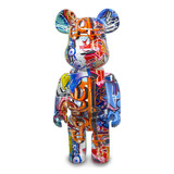 Melting Pot - Beeldje Design Teddy Beer Graffiti Multicolor 35cm Melting Pot - Beeldje Design Teddy Beer Graffiti Multicolor 35cm
