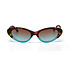 Zonnebril LINA Small Cat Eye Havana Blue OK029-HB