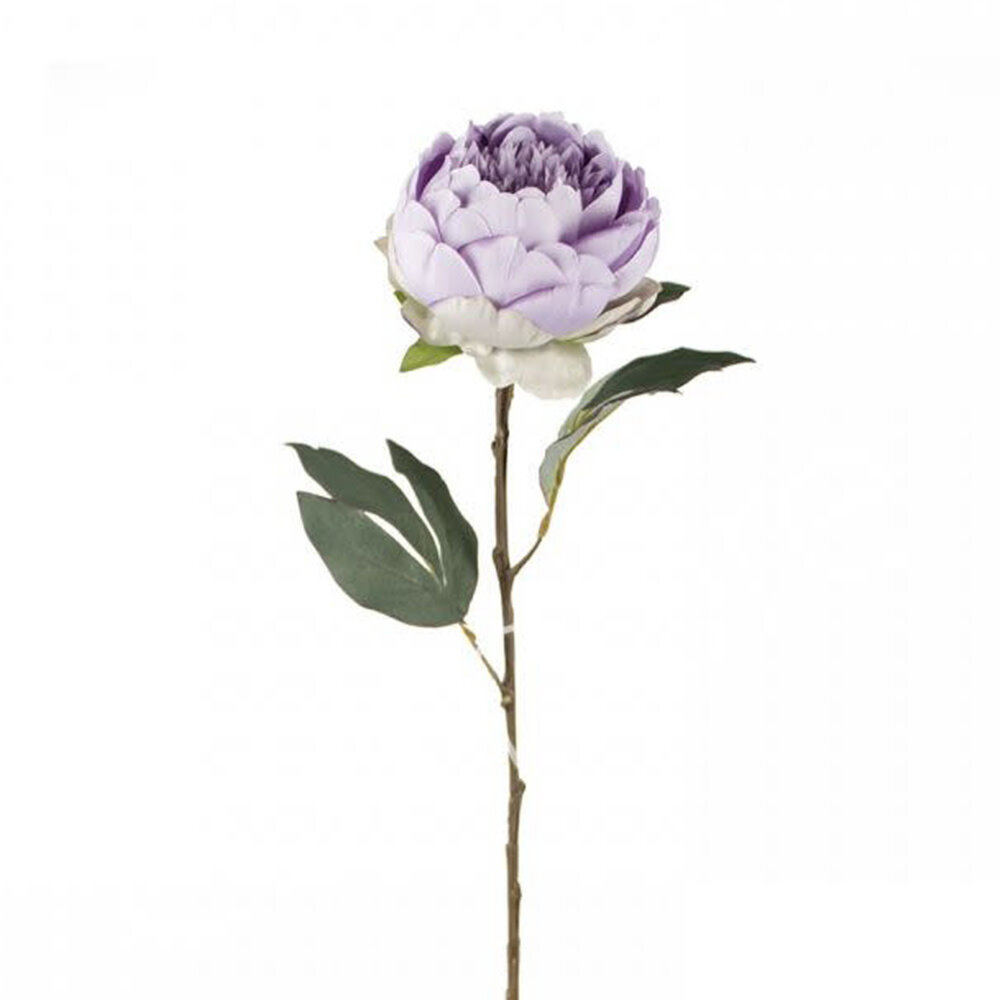 Melting Pot - Kunstbloem Pioenroos Violet 67cm Melting Pot - Kunstbloem Pioenroos Violet 67cm