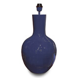 Colmore - Tafel Lamp Voet Indigo Emaille Metaal 31x58cm Colmore - Tafel Lamp Voet Indigo Emaille Metaal 31x58cm