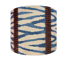 Melting Pot - Lampenkap Wilder Blauw Beige 40x30cm Melting Pot - Lampenkap Wilder Blauw Beige 40x30cm