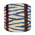 Lampenkap Wilder Blauw Beige 40x30cm Lampenkap Wilder Blauw Beige 40x30cm