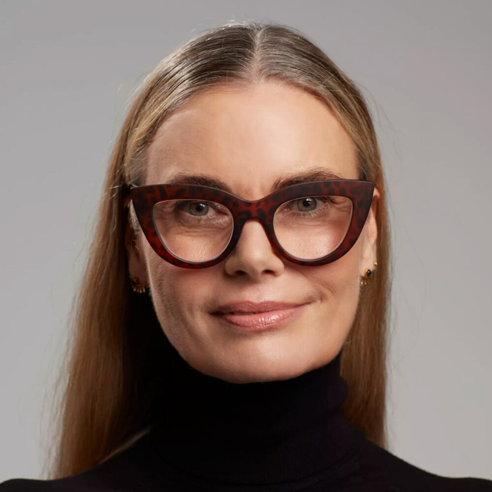 Okkia - Leesbril CLAUDIA Cat-Eye Classic Havana OK023CH