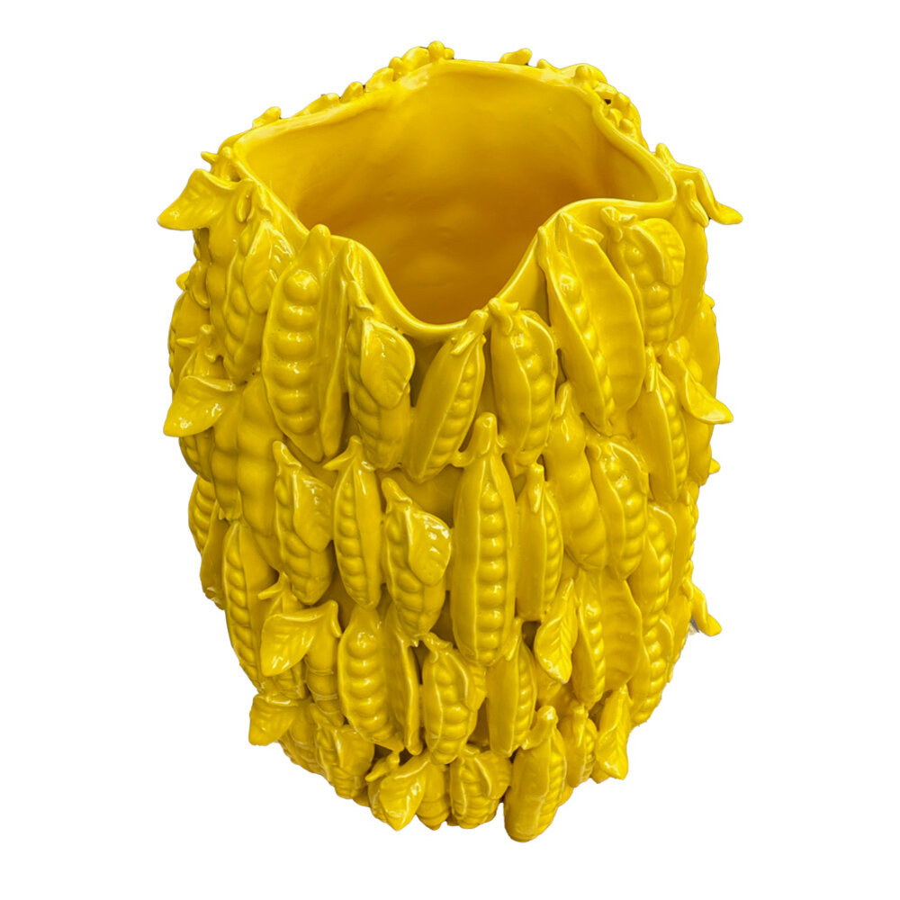 Colmore - Vaas Peulen Geel Keramiek XL 32x45cmm