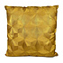 Sierkussen Gouden Ruiten Geweven 50x50cm Sierkussen Gouden Ruiten Geweven 50x50cm