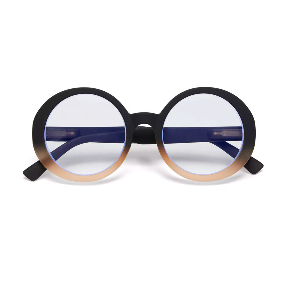 Okkia - Leesbril LAURA Round Black Rose OK024BP