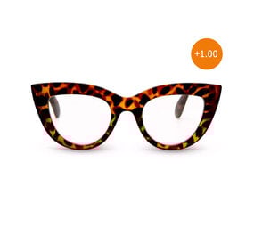 Okkia - Leesbril CLAUDIA Cat-Eye Classic Havana OK023CH