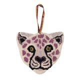 Doing Goods - Hanger Lilly Luipaard Lila Wol 21x18cm Doing Goods - Hanger Lilly Luipaard Lila Wol 21x18cm